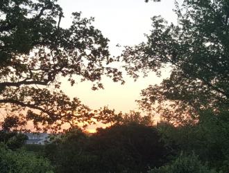 Sunset over Kedington